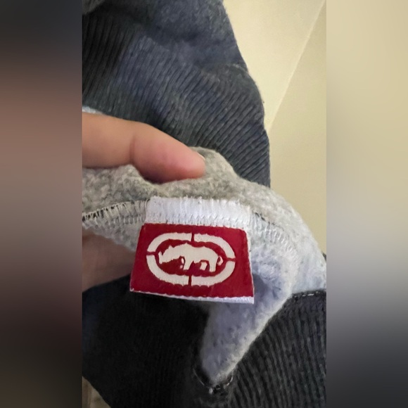 Ecko Untld Vintage Rhino Splatter Hoodie Y2K - Picture 7 of 10